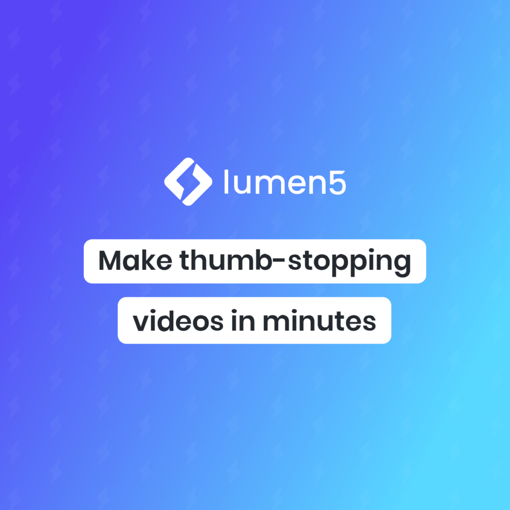 social media lumen5