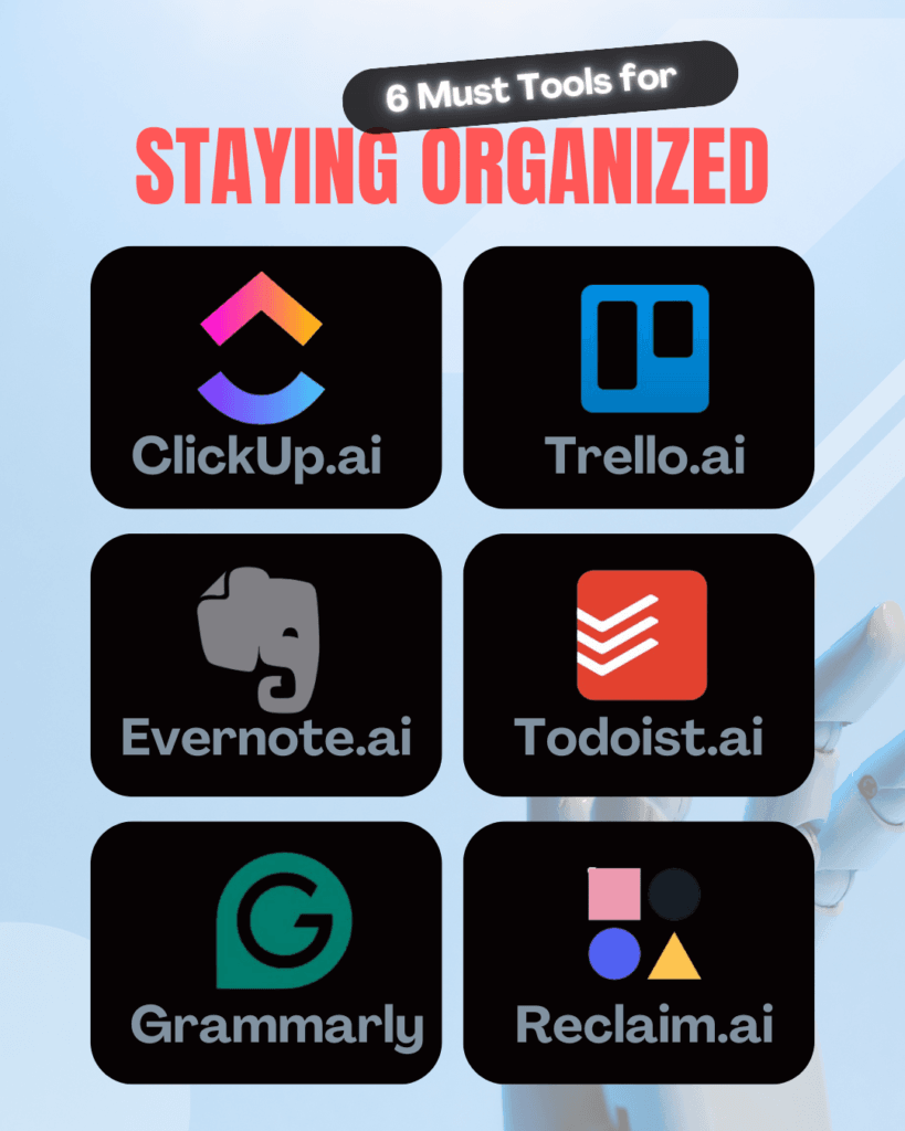 stay organized